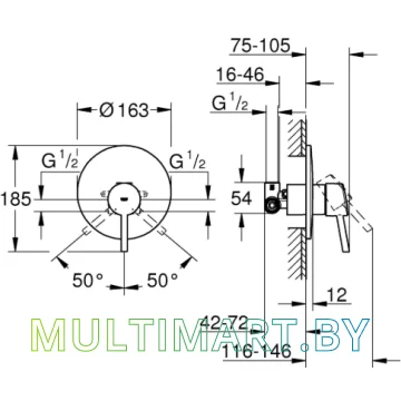 Смеситель Grohe Concetto (32213001) картинка 2